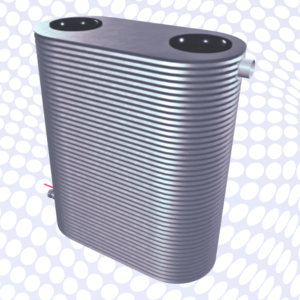 500 Gallon Rainbay | Steel Slimline Tank